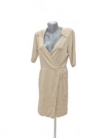 Dámske šaty Genesis, farba béžová, veľkosť L