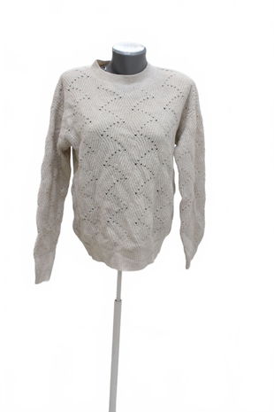 Dámsky sveter F&F, farba béžová, veľkosť 36