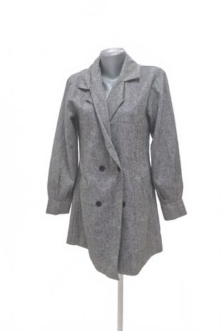 Dámsky kabát Genesis, farba sivá, veľkosť 38