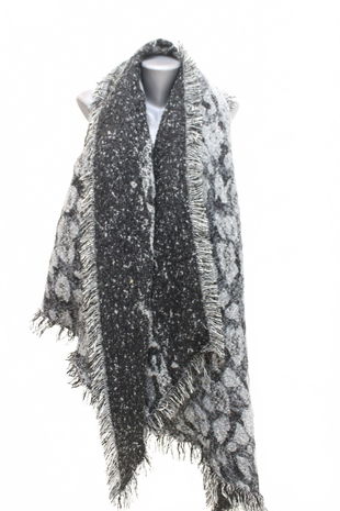 Dámská šála Genesis, barva vzorovaná