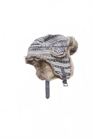 Dámská čepice H&M, barva vzorovaná