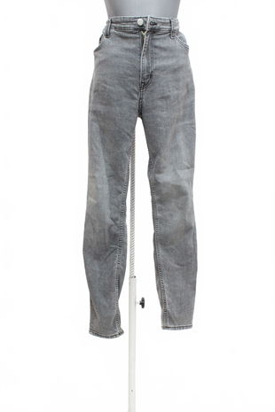 Dámske nohavice H&M, farba denim, veľkosť 42