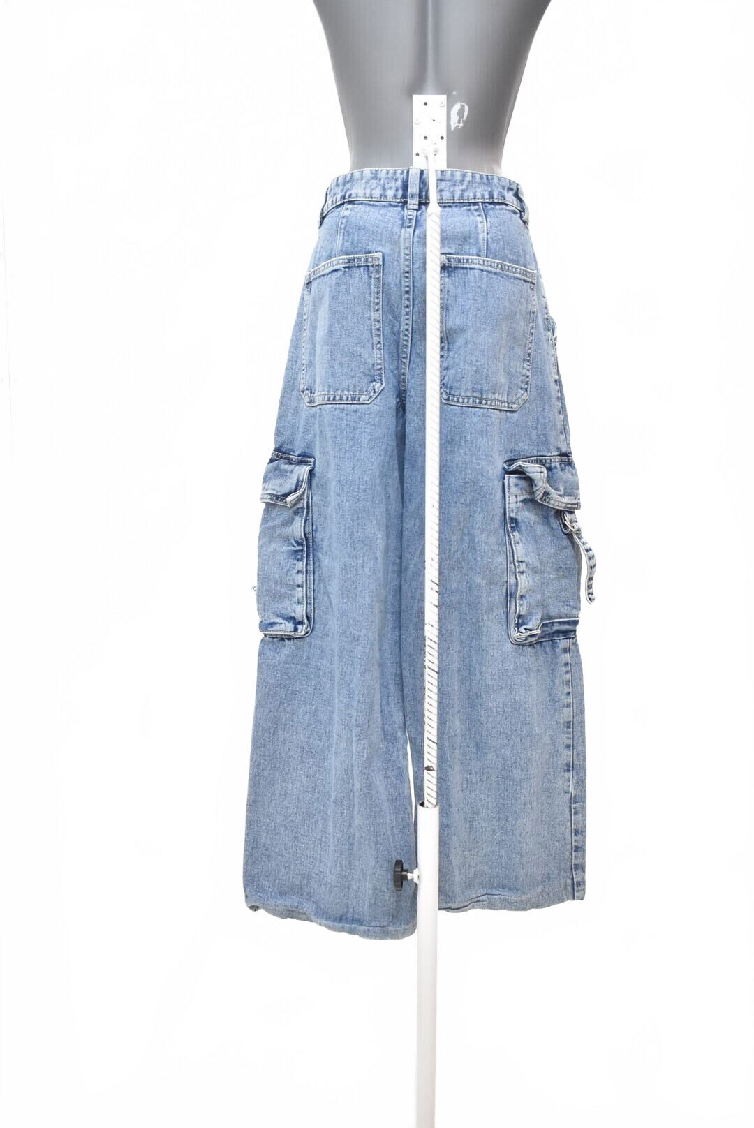 Dámske nohavice Sinsay, farba denim, veľkosť 36