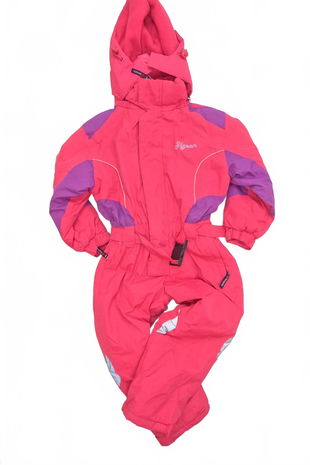 Dievčenská zimná kombinéza Genesis, farba viacfarebná, veľkosť 110