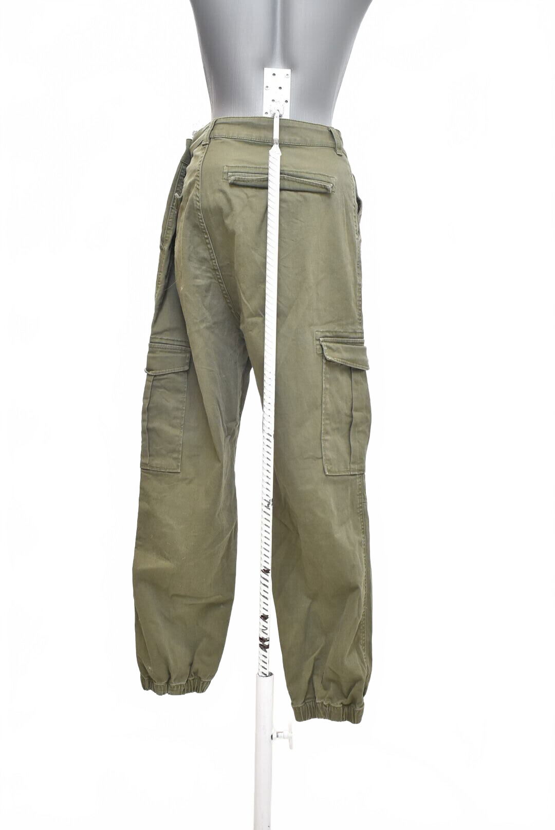 Dámske nohavice Terranova, farba khaki, veľkosť 44