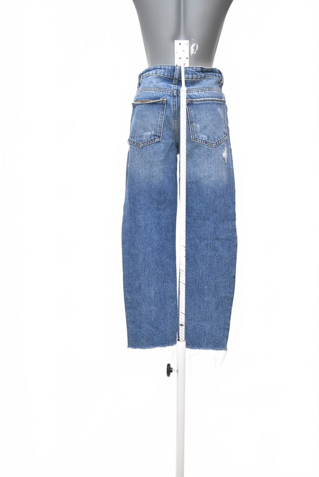 Dámske nohavice Cropp, farba denim, veľkosť 32