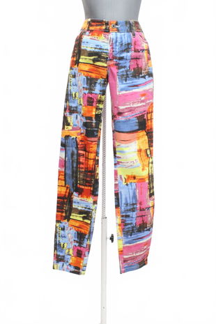 Dámske nohavice Rainbow, farba vzorovaná, veľkosť 36