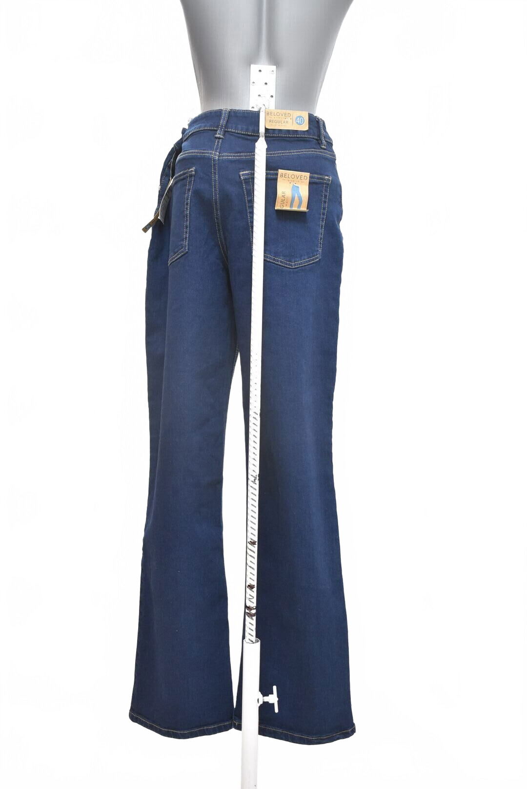 Dámske nohavice Beloved, farba denim, veľkosť 40
