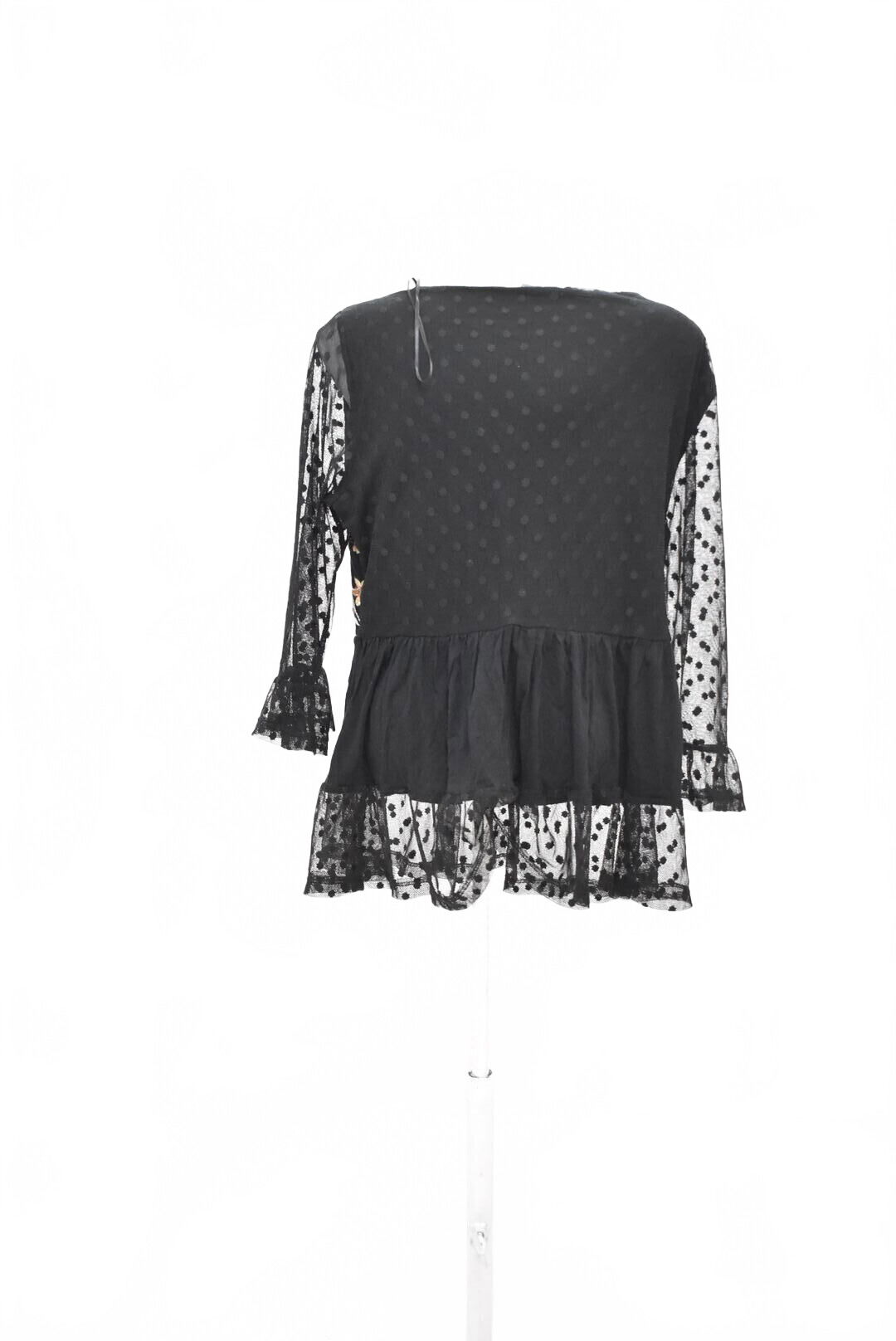 Dámske tričko F&F bez potlače, farba kvetovaná, veľkosť 44