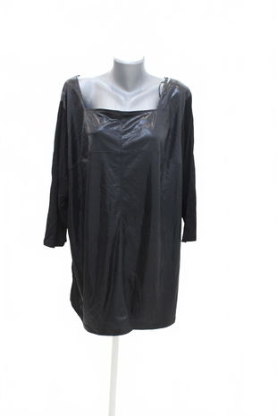 Dámské tričko Genesis bez potisku, barva černá, velikost 52