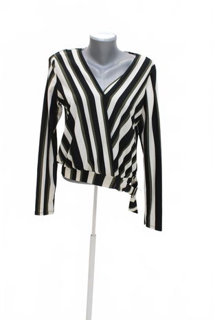 Dámska blúzka Amisu, farba pruhovaná, veľkosť L