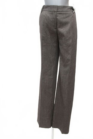 Dámske nohavice Zara, farba hnedá, veľkosť 42