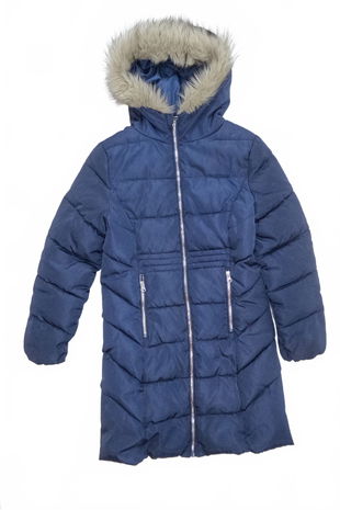 Dievčenská zimná bunda Genesis, farba modrá, veľkosť 146