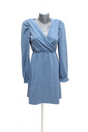 Dámske šaty Terranova, farba modrá, veľkosť XS