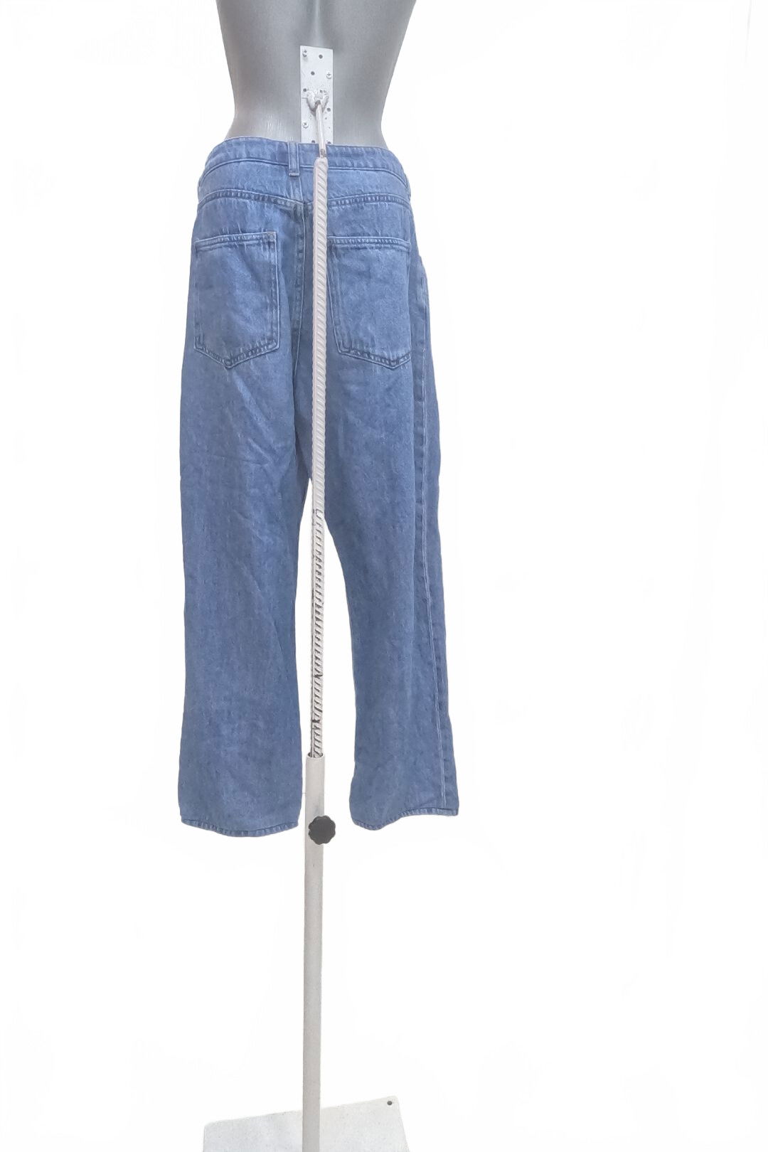 Dámske nohavice H&M, farba denim, veľkosť 38