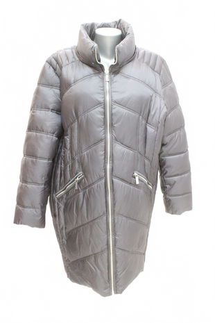 Dámská zimní bunda Genesis, barva šedá, velikost 50