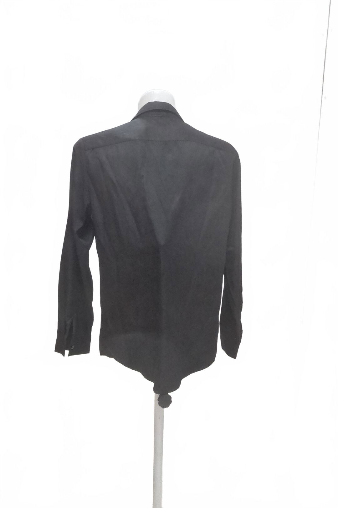 Pánska košeľa Shein, farba čierna, veľkosť L