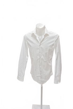 Pánska košeľa Genesis, farba biela, veľkosť 38