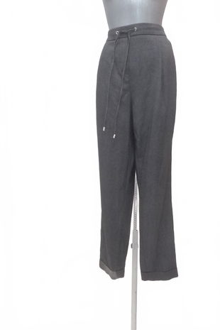 Dámske nohavice Marks & Spencer, farba sivá, veľkosť 42