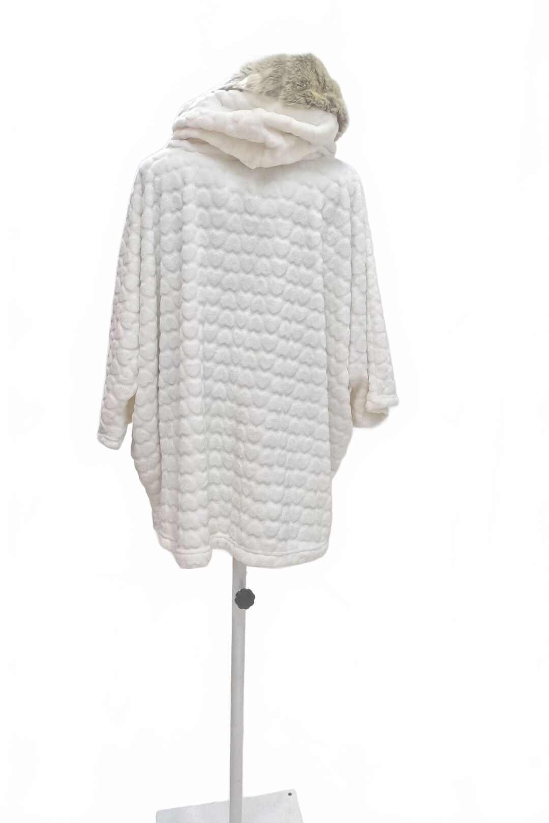 Dámsky župan F&F, farba biela, veľkosť M