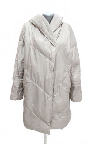 Dámska zimná bunda Reserved, farba sivá, veľkosť 42