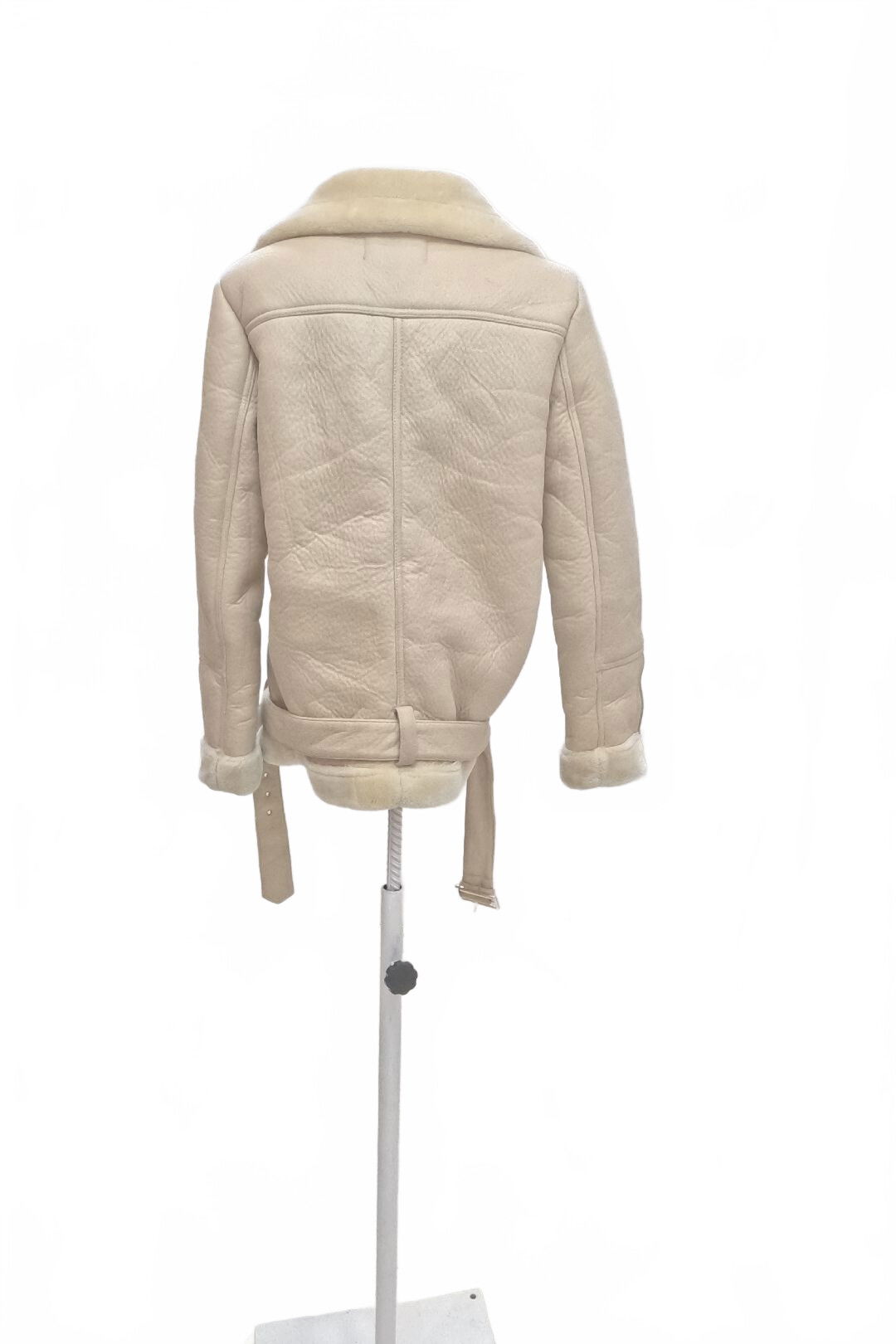 Dámska zimná bunda F&F, farba béžová, veľkosť 38