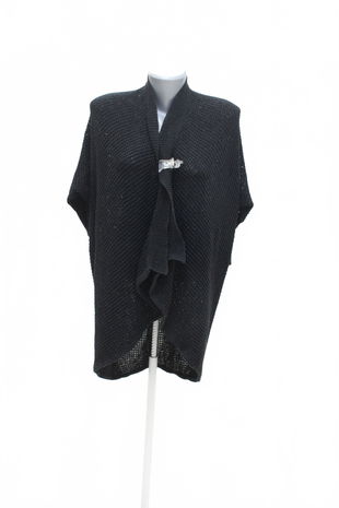 Dámsky sveter Amisu, farba čierna, veľkosť M