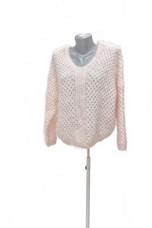 Dámsky sveter Genesis, farba ružová, veľkosť L