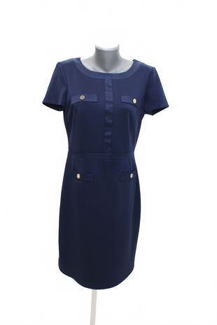 Dámské šaty Genesis, barva modrá, velikost 46