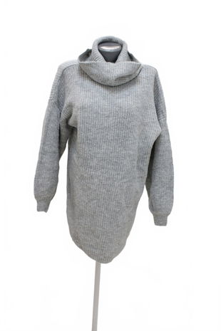 Dámsky sveter Page One, farba sivá, veľkosť S