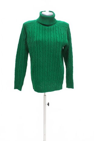 Dámsky sveter Genesis, farba zelená, veľkosť 40