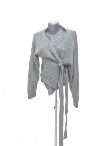 Dámsky sveter Genesis, farba sivá, veľkosť 38