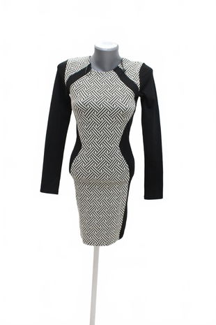 Dámske šaty H&M, farba vzorovaná, veľkosť 36