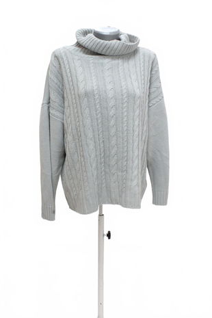 Dámsky sveter Shein, farba sivá, veľkosť 3XL