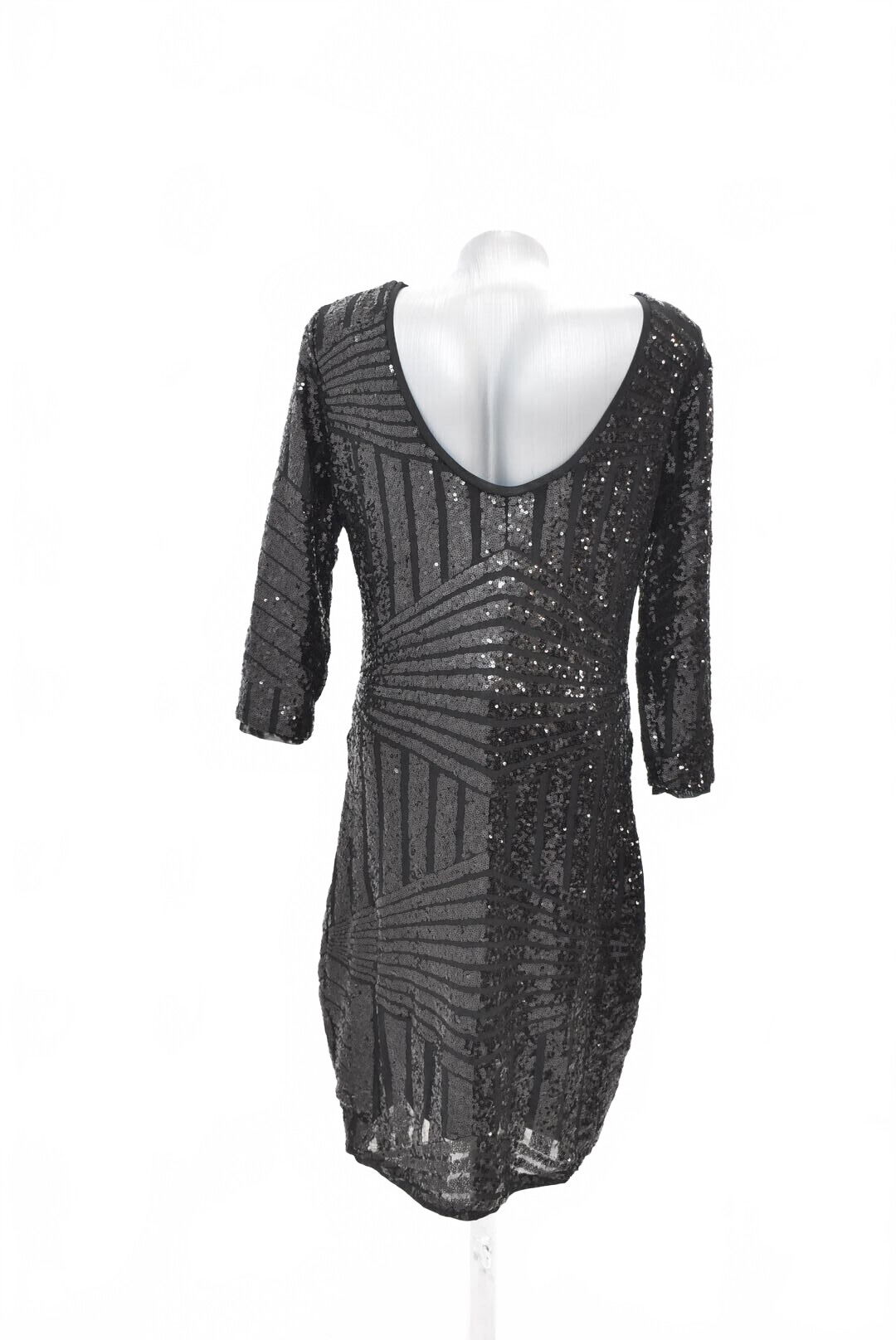 Dámske šaty Amisu, farba čierna, veľkosť 42