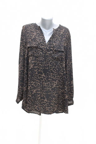 Dámska blúzka Janina, farba zvieracie vzory, veľkosť 46