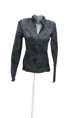 Dámska mikina Crivit bez potlače, farba vzorovaná, veľkosť 34