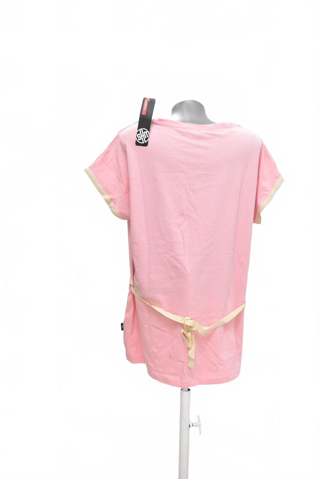 Dámské tričko Sam 73 bez potisku, barva růžová, velikost XL