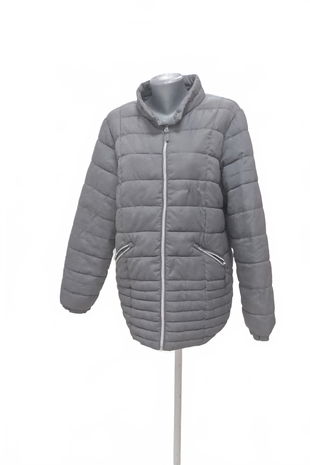 Dámska bunda Janina, farba sivá, veľkosť 44