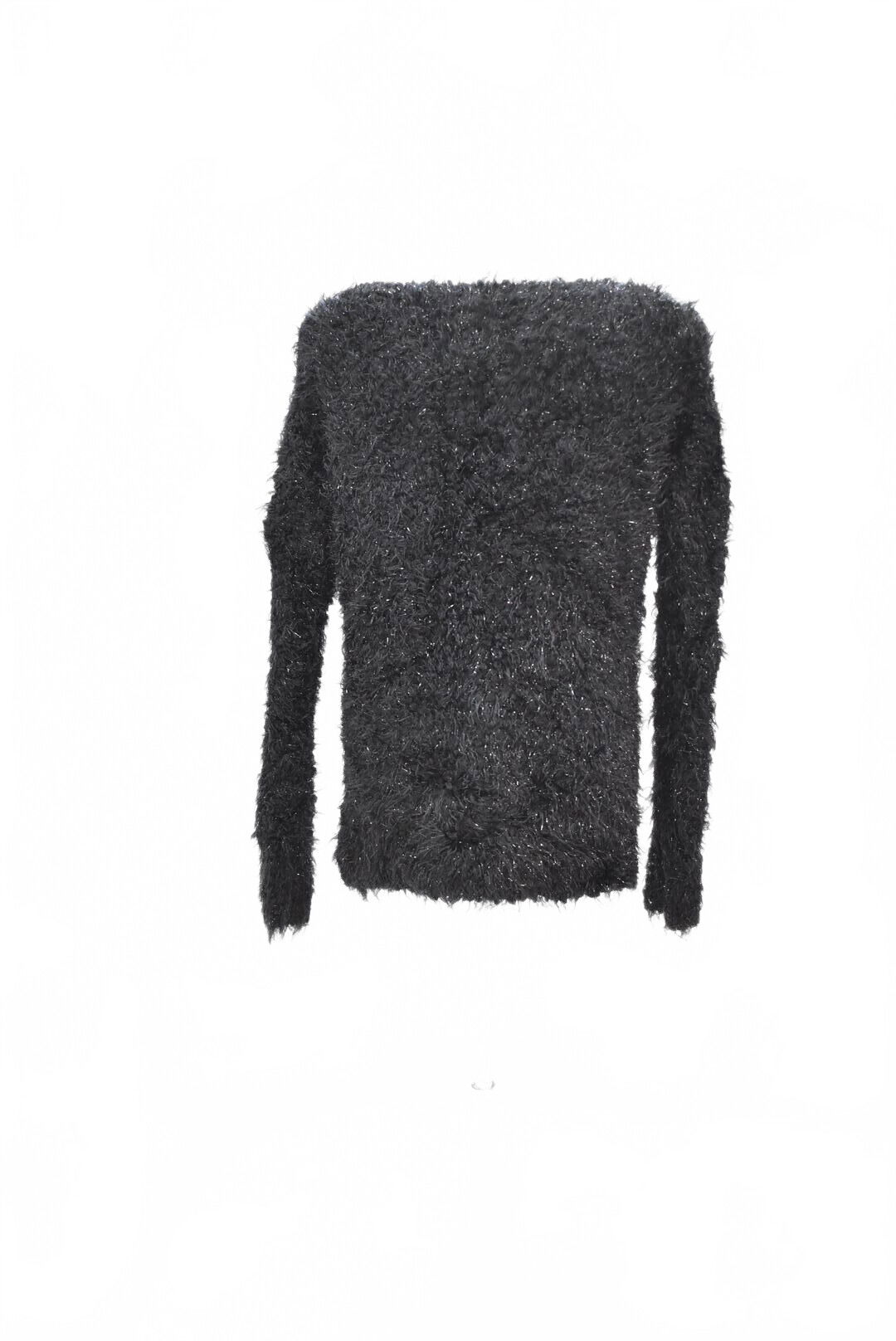 Dámsky sveter Fbsister, farba čierna, veľkosť S