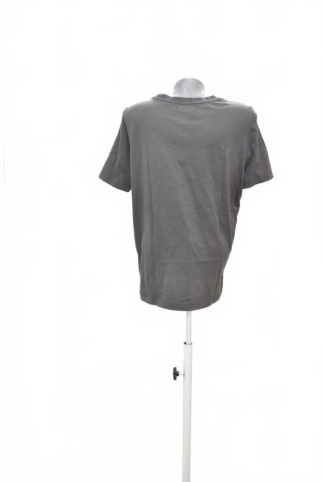 Dámske tričko Sinsay bez potlače, farba sivá, veľkosť M