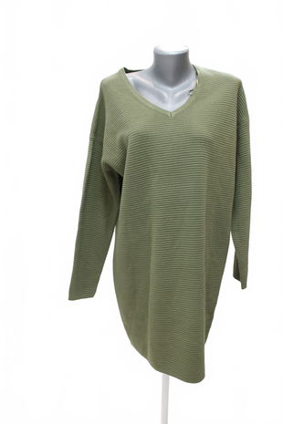 Dámske šaty Amisu, farba khaki, veľkosť 36