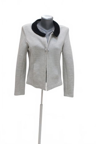 Dámske sako Reserved, farba sivá, veľkosť 42