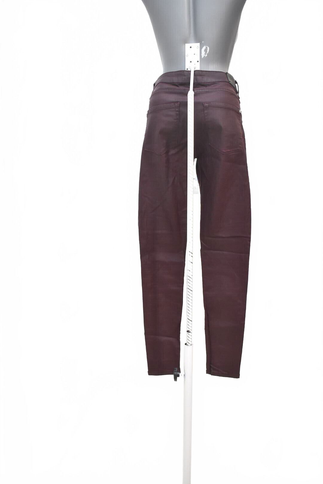 Dámske nohavice Mango, farba bordó, veľkosť 36