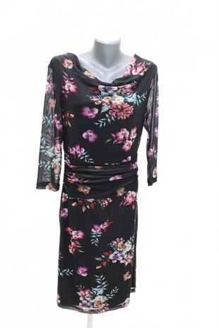 Dámske šaty Genesis, farba kvetovaná, veľkosť 40