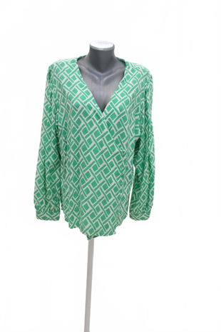 Dámská halenka C&A, barva vzorovaná, velikost 48