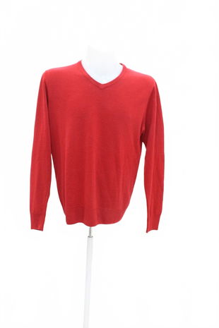 Pánský svetr F&F, barva červená, velikost M