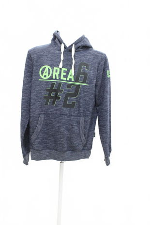 Pánska mikina Jean Pascale s potlačou, farba vzorovaná, veľkosť L