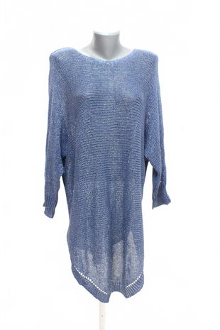 Dámsky sveter Genesis, farba modrá, veľkosť L