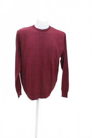 Pánsky sveter Genesis, farba bordó, veľkosť 2XL